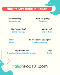 When the pope enters into a room, when he stands, and when he walks, you should stand up as a sign of respect. How To Say Hello In Italian Guide To Italian Greetings