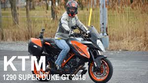 Ktm presents the 1290 super duke r prototype | ktm. Ktm 1290 Super Duke Gt 2016 Prise De Possession Youtube