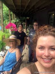 Painting my garden with friends