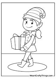 Practicing coloring is a proven path to successful learning for children. Christmas Elves Coloring Pages Updated 2021