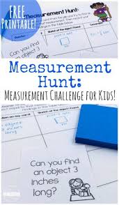 A comprehensive third grade math test readily available to print for free. Free Measurement Hunt Epic Measurement Activities For Kids