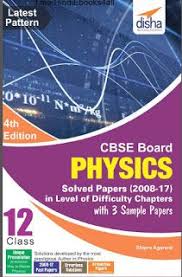 Cbse Board Physics 12th Class Solved Papers 2008 2017 With 3 Important Full Papers By Disha Physics Physics Question Paper Physics Questions