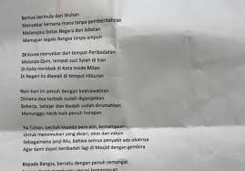 Puisi Jusuf Kalla Tentang Corona Semua Bermula Dari Wuhan Seputar Tangsel