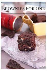 Small Batch Brownie Recipe For One Or Two People One Dish Kitchen Recipe Brownie Recipes Desserts Small Batch Baking