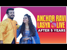 Currently enjoying motherood.loves to eat, sleep & addicted to social networking. Anchor Ravi And Lasya Come Live On Instagram After Five Years