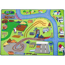 Kostenlose lieferung für viele artikel! Spielteppich Baustelle Jako O 130x180 Cm Jako O