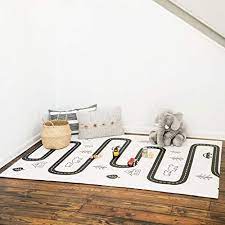 Amazon Com Baby Care Play Mat Haute Collection Large Nordic Trails Morning Fog W Arrows Play Mat For Infants Non Toxic Baby Rug Cushioned Baby Mat Waterproof Playmat Reversible Baby