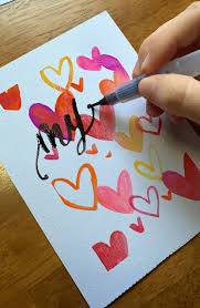 Check spelling or type a new query. Diy Watercolor Valentine S Day Cards