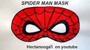 Printable spiderman logo coloring page. Spiderman Mask Free Pdf Download Instructables