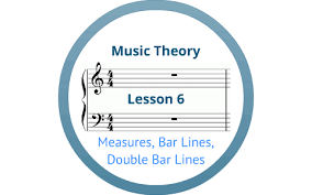 The staff the five horizontal lines are the lines of the staff. Music Theory Lesson 6 Measures Bar Lines Double Bar Lines By Danielle Hooper