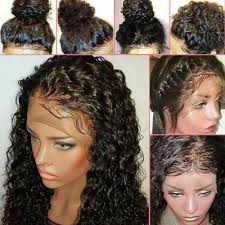 Sunber hair offers 100% unprocessed human hair lace front wigs. 8a 100 Curly Wavy Brazilian Virgin Human Hair Full Lace Front Wigs Baby Hair Ebay