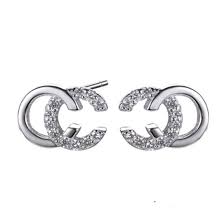 Without being able to read . Korean Fashion Jewelry Letter C Silver Earring For Women China Earring And Silver Earring Price Made In China Com