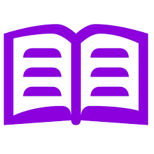 Libro mucho libro libro, retro, libro de historietas, leyendo png. Simbolo De Libro Morado