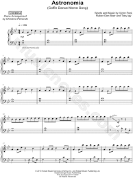 Smith james at sheet music plus. Christina Astronomia Coffin Dance Meme Song Sheet Music Piano Solo In G Minor Download Print Sku Mn0210727