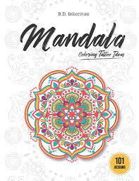 Skull coloring pages printable adult coloring pages coloring pages to print colouring pages coloring books coloring sheets tattoo coloring book mandala coloring coloring pages for kids. Amazon Com Mandala Coloring Tattoo Ideas 101 Stress Relief Tattoo Mandala Coloring Pages For Adults Relaxation Inspiration Coloring Sheets 9781702569965 Inkerman B D Books