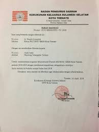 Demikian surat mandat ini dibuat untuk dapat diguna. Contoh Surat Mandat Organisasi