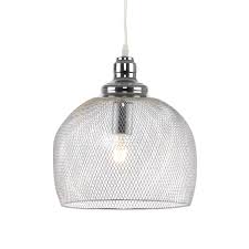 Maybe you've got young children zooming about on their scooters who want to play outside as dusk approaches, or you want to give an elderly relative the freedom and sense of security to step outside after dark. Solent Cage Chrome Effect Pendant Ceiling Light Departments Diy At B Q Ceiling Pendant Lights Ceiling Lights Light