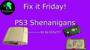 How To Install A New Hard Drive In A Ps3 Super Slim How To Update A Ps3 From A Flash Drive Youtube