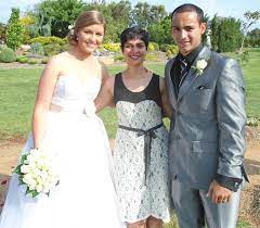 Joshua West And Katie Hubbard Celebrated Their Big Day At A Beautiful Private Garden In Valeview Queensland Austr Wedding Dresses Strapless Wedding Dress Bride