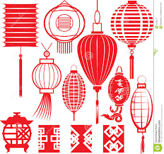 Illustration About Clip Art Collection Of Chinese Lantern Icons And Elements Illustration Of Icon Design S Lantern Drawing Chinese Lanterns Chinese Patterns