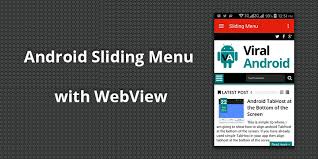 Are you looking for building an android app for your website using webview in android studio? Android Sliding Menu With Webview Viral Android Tutorials Examples Ux Ui Design