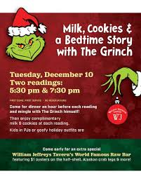 Milk & Cookies with the Grinch