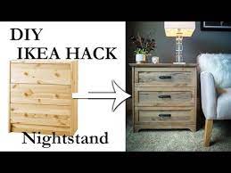 Instead of spending all my mula on one item, i've put on my diy hat and took an ikea pine nightstand and easily turned it into the most gorgeous piece of. Diy Ikea Rast Nightstand Hack Youtube
