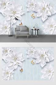Modern Minimalist Embossed Flower Sofa Background Wall Decors 3d Models Psd Free Download Pikbest Floral Sofa Modern Minimalist Decor