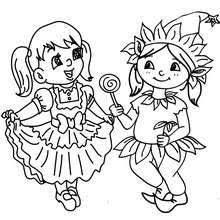 Dibujos Carnaval Para Colorear