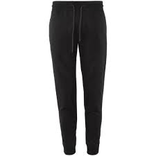 Wt02 men's basic jogger fleece pants: Emporio Armani Black Cuffed The Eagle Brand Joggers Men From Brother2brother Uk