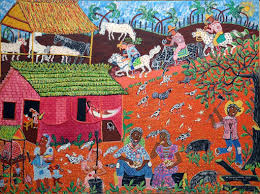 Una de las advocaciones marianas que concita gran devoción entre los católicos es maría auxiliadora: Fazenda Maria Auxiliadora Silva Google Arts Culture