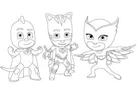 12 Beste Ausmalbilder Pj Masks Zum Drucken 1ausmalbilder Com