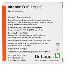 Vitamin B12 Loges Solution For Injection Ampoules 5x2 Ml Adekad