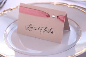 Sample Wedding Place Cards Blush Place Card Seating Place Etsy Wedding Placement Cards Custom Place Cards Wedding Place Cards
