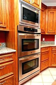 Double Wall Oven With Microwave Above Combo Wall Oven Double Oven Kitchen Appliances