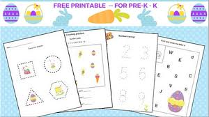 These five prewriting activities for preschoolers are sure to get your child ready to write! Super Cute Easter Activity Worksheets Perfect For Preschoolers