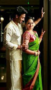 Husband Wife Relationship Green Pink Combination White Bride Groom Indian Wedding Couple Photography Wedding Photos Poses Wedding Couples Photography