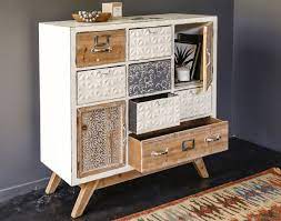 Maybe you would like to learn more about one of these? Meuble De Rangement 7 Tiroirs Bois Et Metal Becquet