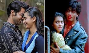 Rajkummar Patralekhaa Recreate Shah Rukh Khan And Kajol S Ddlj Iconic Climax Scene Watch Video Celebrities News India Tv