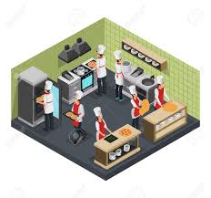 If you want to ensure that your restaurant has the best possible kitchen design, the first thing to do is to… Isometric Restaurant Kitchen Design Illustration Royalty Free Cliparts Vectors And Stock Illustration Image 99117429