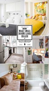 There Are So Many Different Things You Can Do To Make A Room Look Bigger That Is Why This Post Is So Long H Small Room Design Small Flat Interior Small