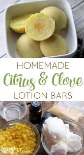 Homemade lotion bars are rich, emollient, and easy to use. How To Make Lotion Bars Homemade Citrus Clove Lotion Bars