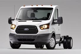 Cab Chassis And Cutaway Versions Of The Upcoming Transit Full Size Van Will Replace The E Series Cutaway E Ser Ford Commercial Trucks Ford Transit Ford Trucks