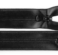 Cremallera de nailon resistente al agua, n.º 7, largo 65 cm