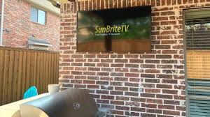 4.3 out of 5 stars 18. Best Tv For Your Patio Full Installation Into Brick Wall Sunbrite Veranda 55 Inch Outdoor 4k Tv Youtube