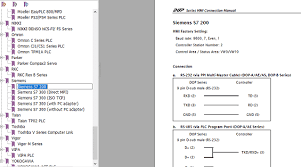 How To Connect Plc And Hmi S7 200 Delta Dop B Hmi Communicaton