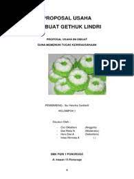 Contoh proposal usaha makanan berikut jatikom berikan contoh nya jangan lupa kasih kata pengatar daftar isi dan cover yah dapat dilihat di halaman yang lain gunakan search. Cover Proposal Usaha Makanan Gambaran