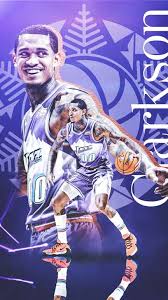 He made his debut with utah on thursday night. Wallpapper Jordan Clarkson Jazz Wallpaper