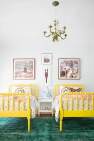 The shades used here are brighton 203 (top wall), pale lime 70 (lower wall), slaked lime 105 (ceiling) and marigold 209 (skirting), a zesty orange trim that looks fabulous against the other colours. My Favorite Paint Colors For Kids Rooms And Baby Rooms Lay Baby Lay