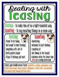 Dealing With Teasing (Adapted From Open Circle) By Handmade In Third Grade